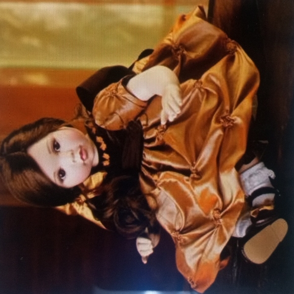 ~MARIE OSMOND LENOX"FALL HARVEST" 2008. TODDLER SERIES ULTRA RARE - Picture 1 of 8